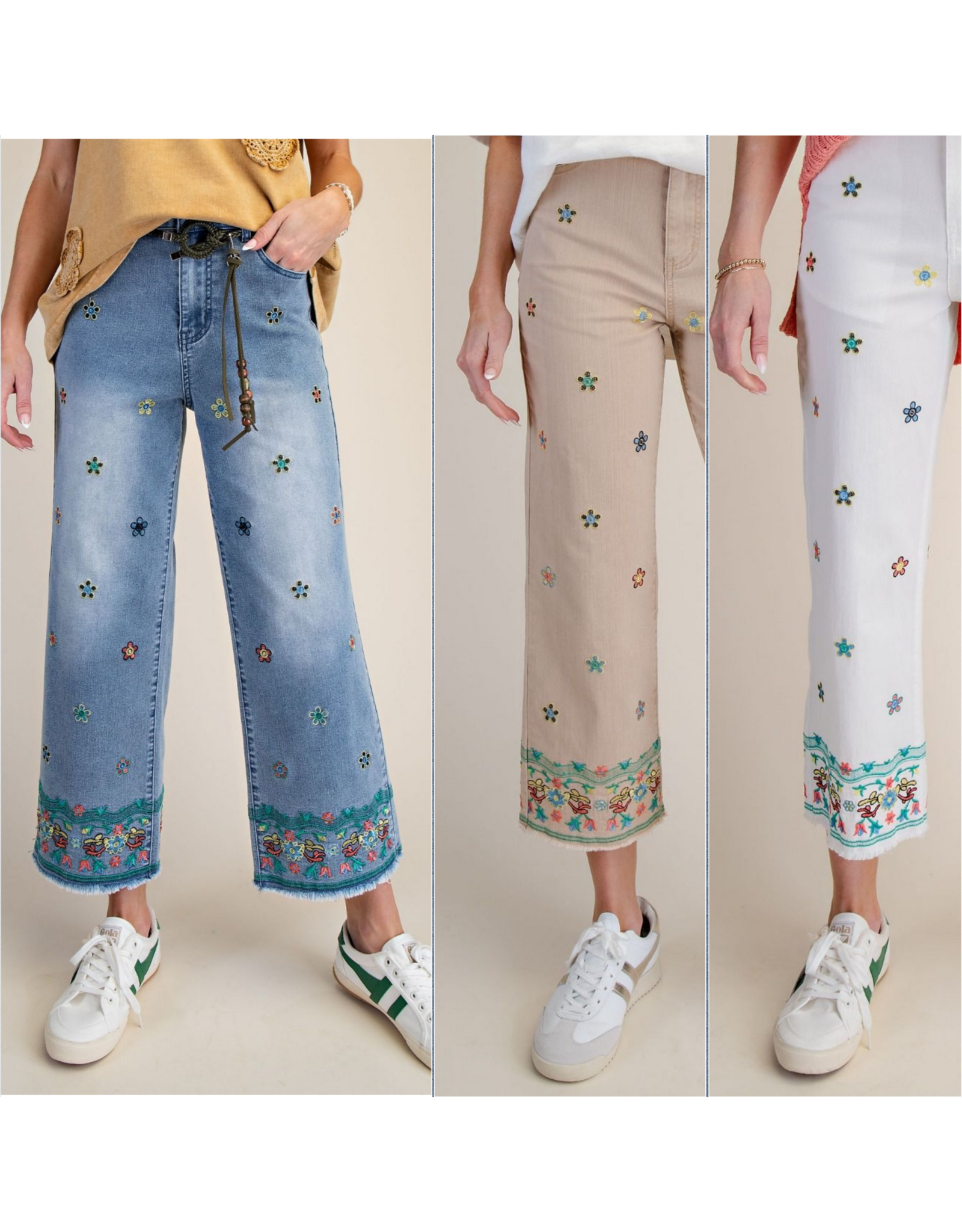 Sophia Embroidered Jeans