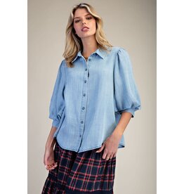 Skylar Skyblue Tencel Shirt