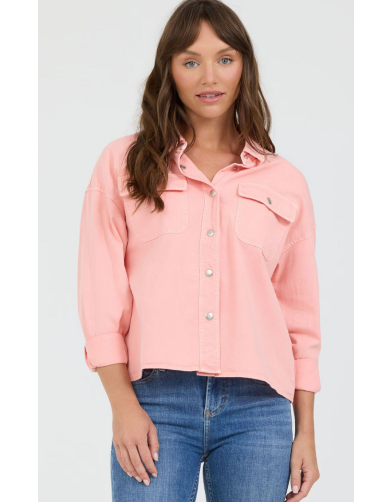 Dear John Denim Dear John Adrianna Shirt Peaches N Cream