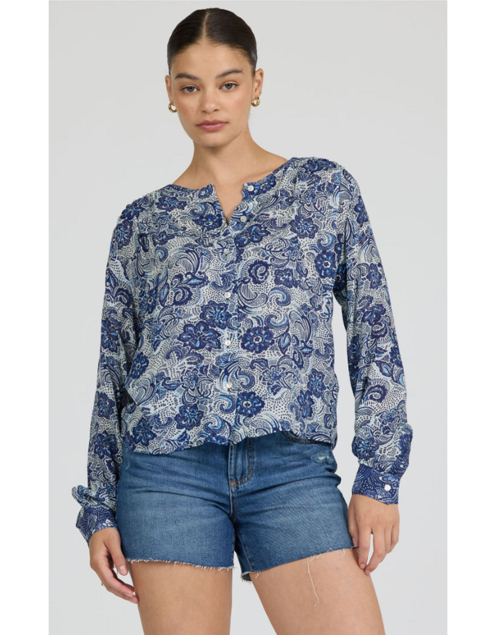 Dear John Denim Dear John Jess Top Inverted Regatta