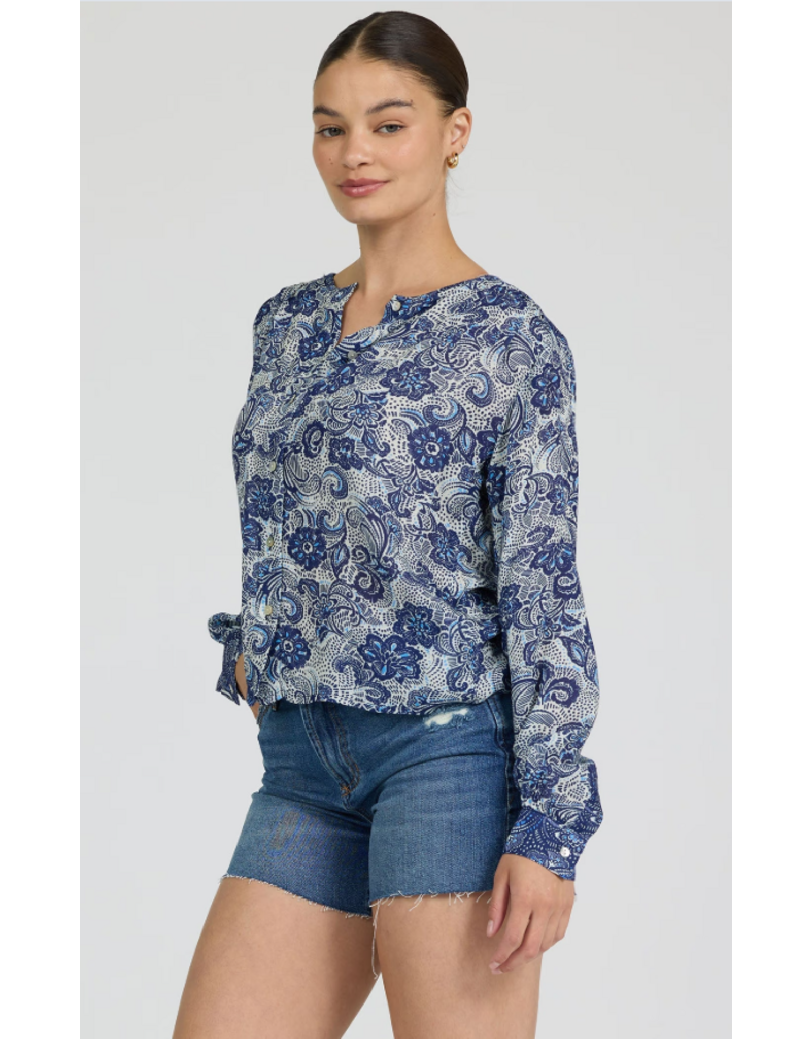 Dear John Denim Dear John Jess Top Inverted Regatta