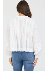 Dear John Denim Dear John Shonda Top White