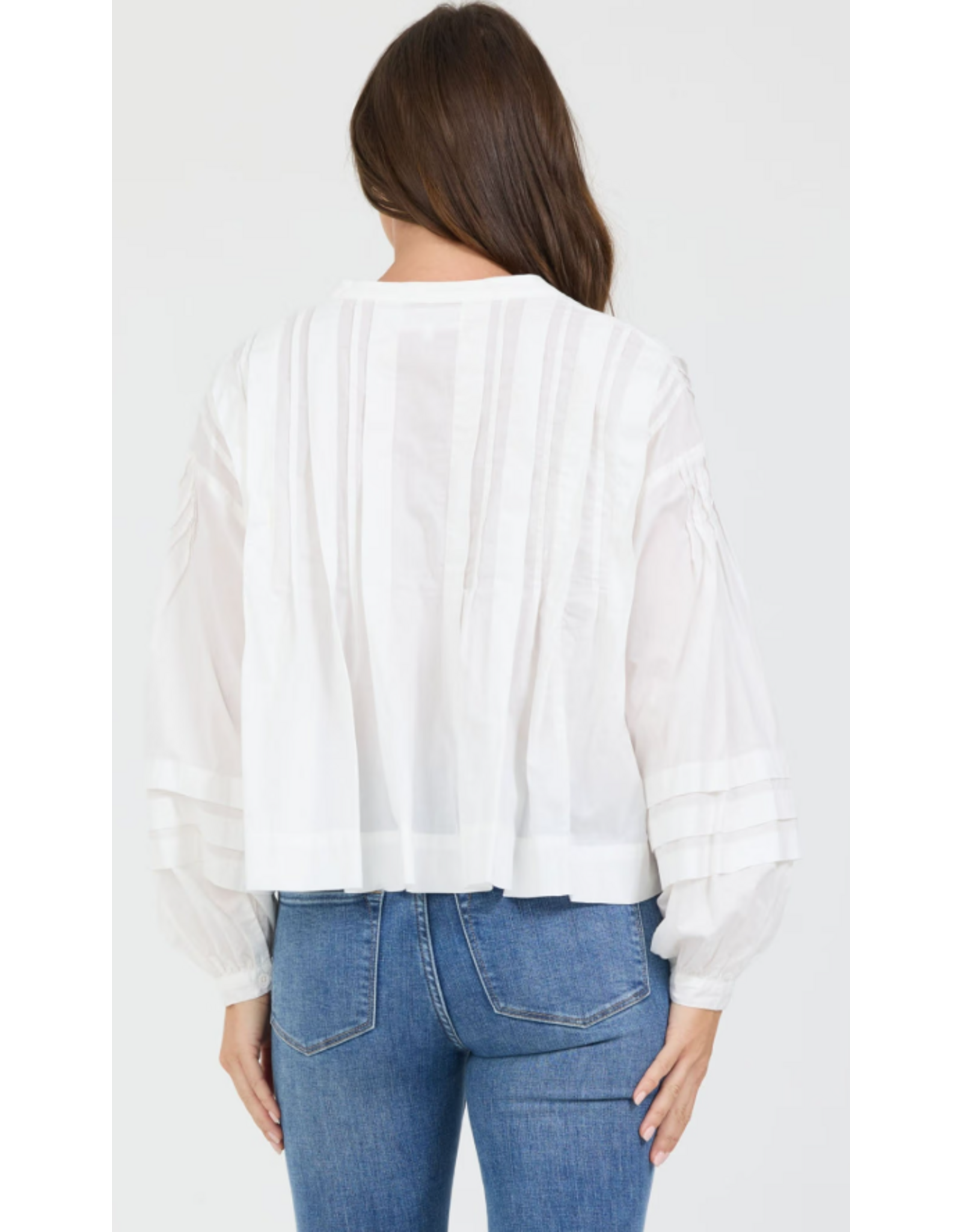 Dear John Denim Dear John Shonda Top White