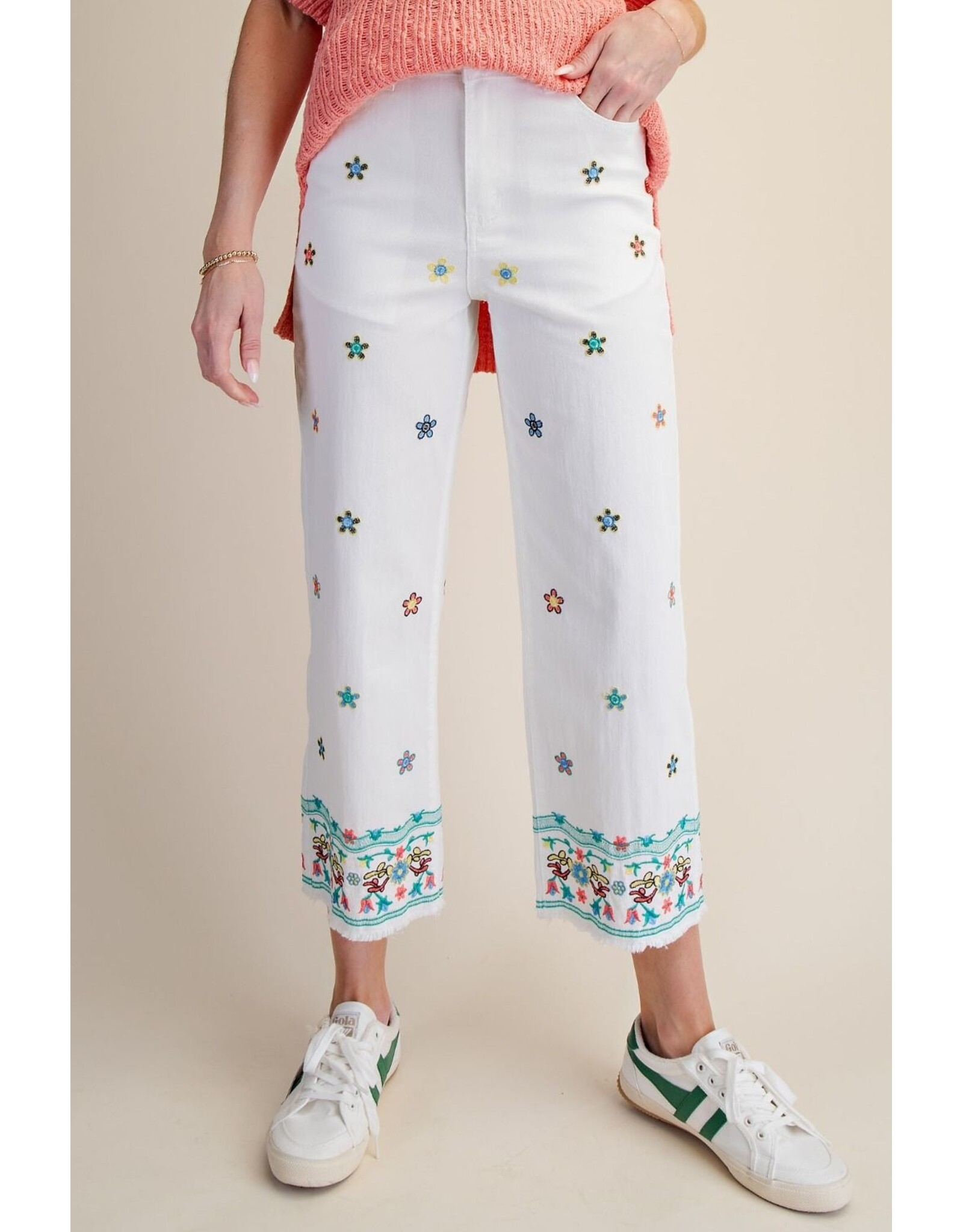 Sophia Embroidered Jeans