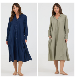 Dear John Denim Dear John Loden Poplin Dress