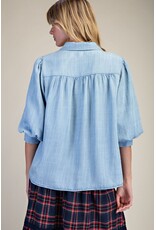 Skylar Skyblue Tencel Shirt