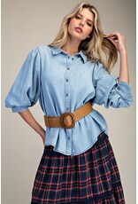 Skylar Skyblue Tencel Shirt