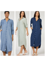Dear John Denim Dear John Galina Tencel Shirt Dress
