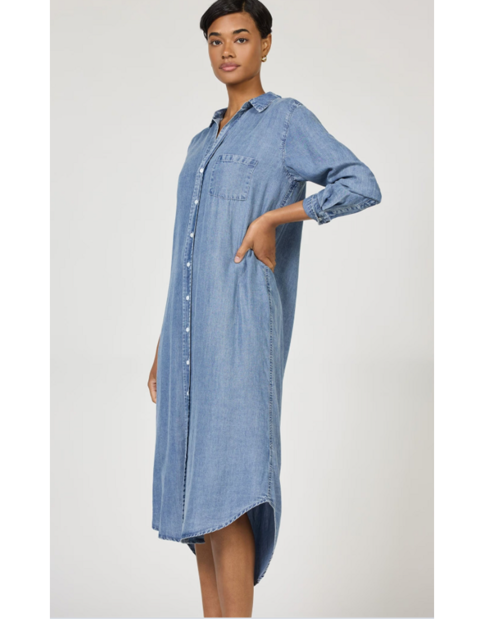 Dear John Denim Dear John Galina Tencel Shirt Dress