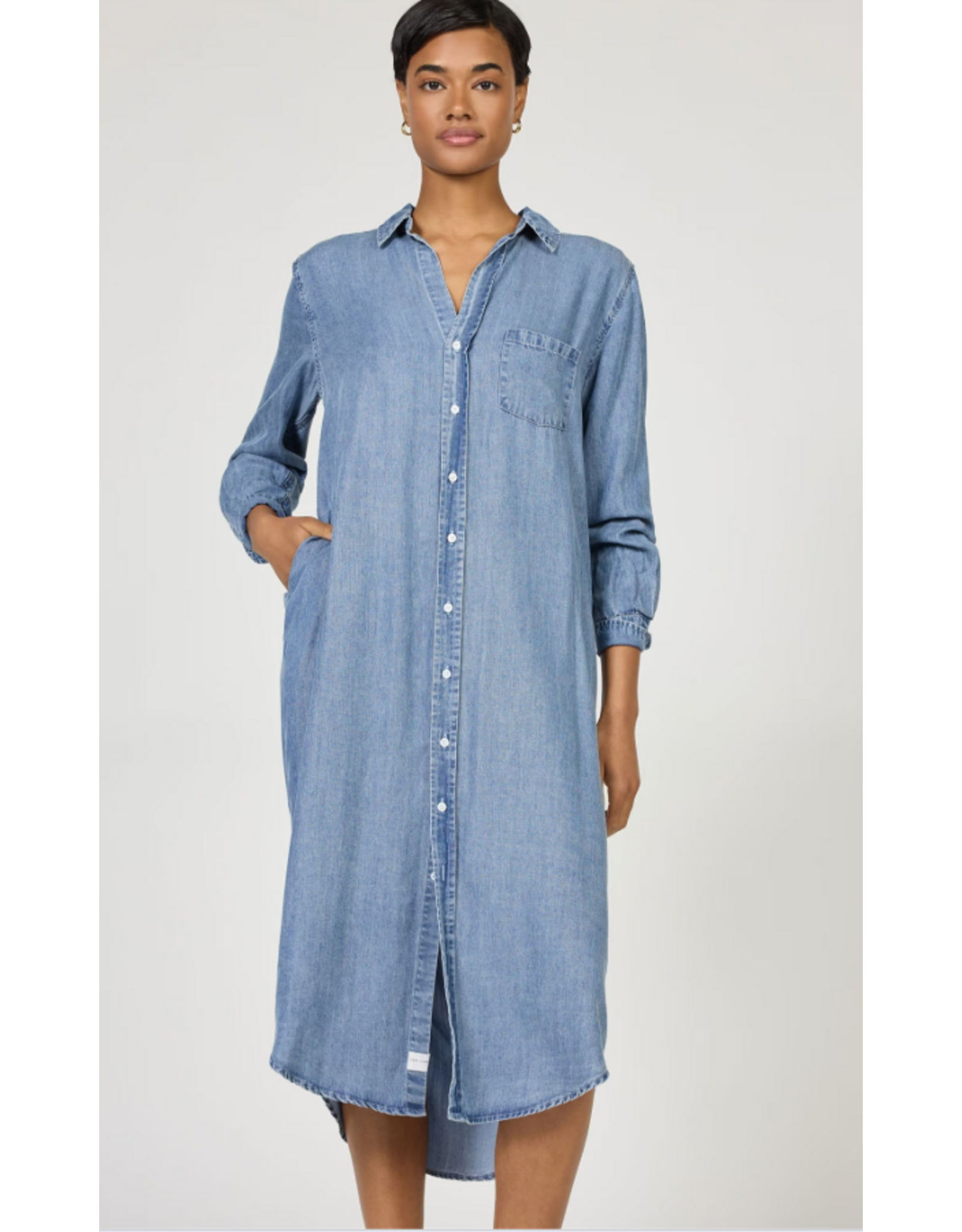 Dear John Denim Dear John Galina Tencel Shirt Dress