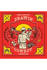 Sendero Drawin' Cowboy Bandana Red