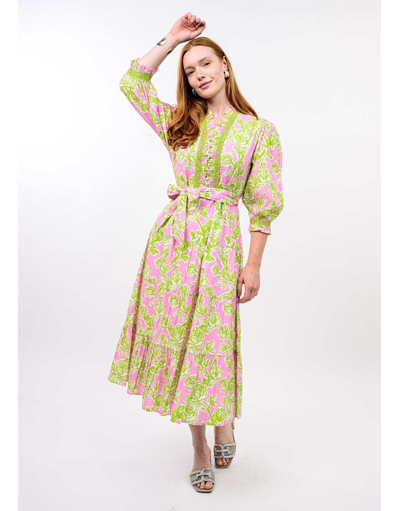 Uncle Frank Uncle Frank Rose Bouquet Dress