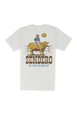 Sendero All Cow T Shirt Vintage White