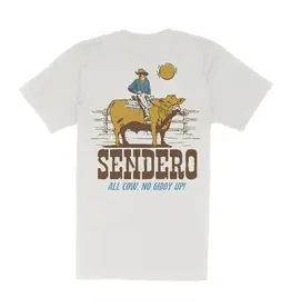 Sendero All Cow T Shirt Vintage White