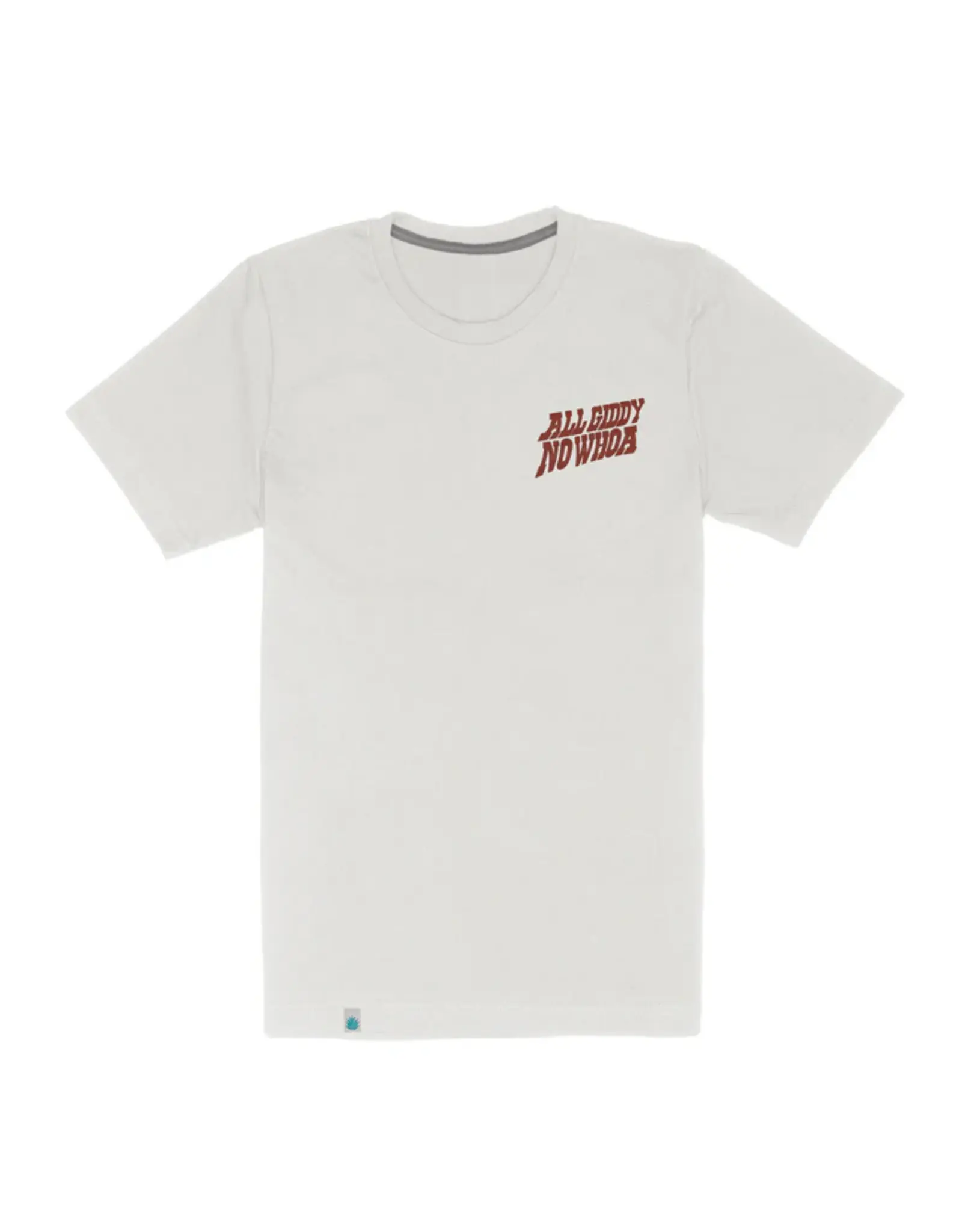 Sendero All Giddy No Whoa T Shirt Vintage White