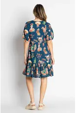 Arriba Navy Dress