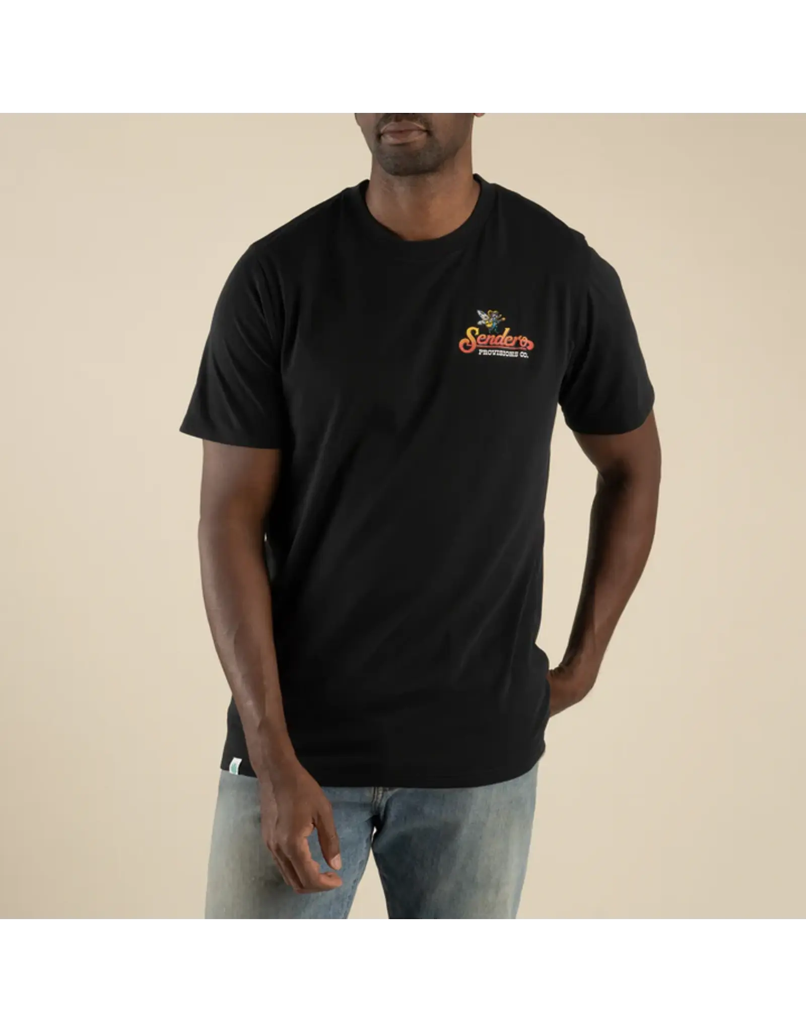 Sendero Dueling Cicadas T Shirt Black