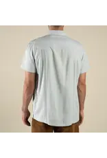 Sendero Caballero Guayabera Short Sleeve Shirt Faded Blue