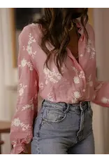 Priscilla Floral Embroidery Shirt