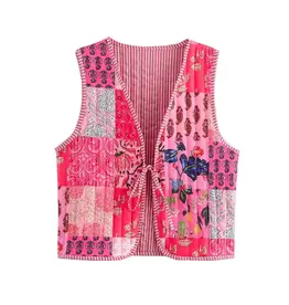 Connie Pink Quilted Vest