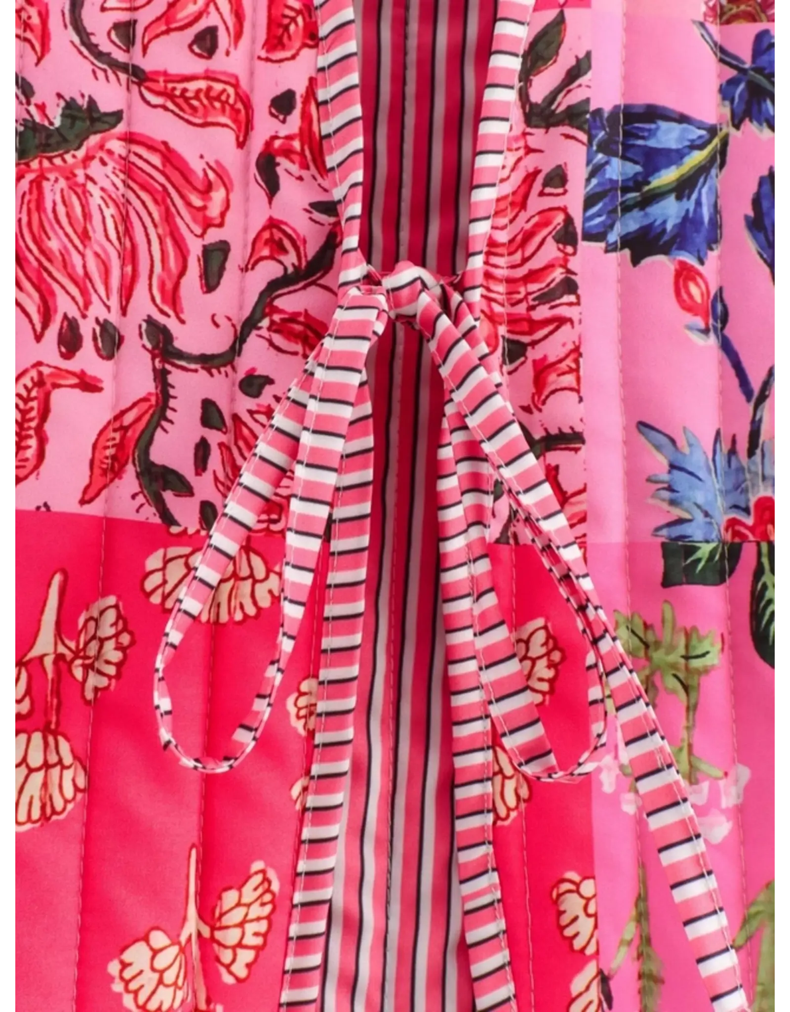 Connie Pink Quilted Vest