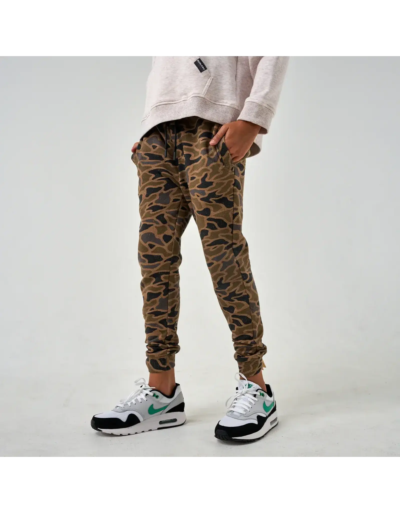 Burlebo Burlebo Youth Fleece Jogger Gauge Camo