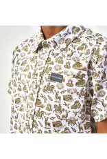 Burlebo Burlebo Youth Performance Button Up In To The Wild
