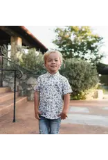 Burlebo Burlebo Youth Performance Button Up In To The Wild