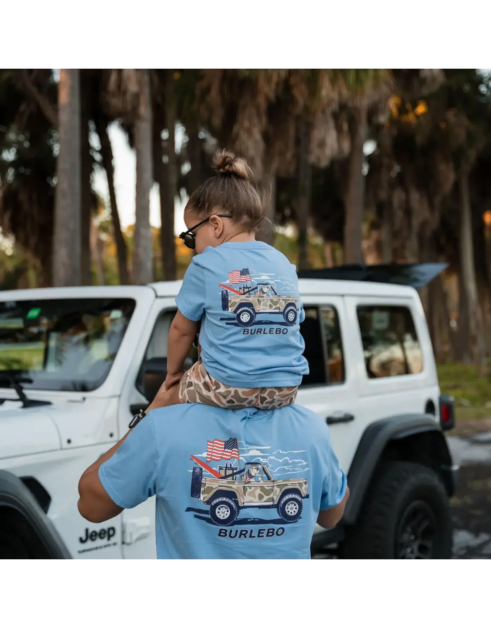 Burlebo Burlebo Youth Tee Camo Beach Cruiser