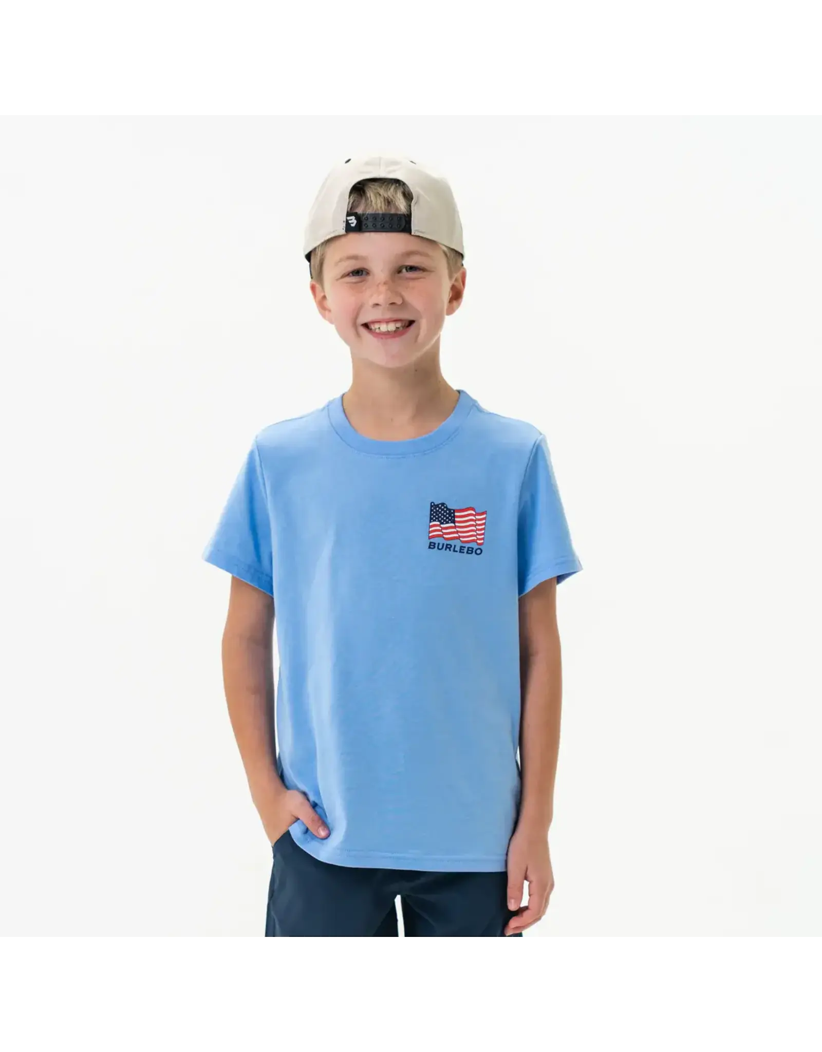 Burlebo Burlebo Youth Tee Camo Beach Cruiser