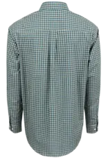 Cinch Cinch Men's Long Sleeve Blue Plaid Shirt