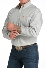 Cinch Cinch Men's Long Sleeve Cream Print Shirt