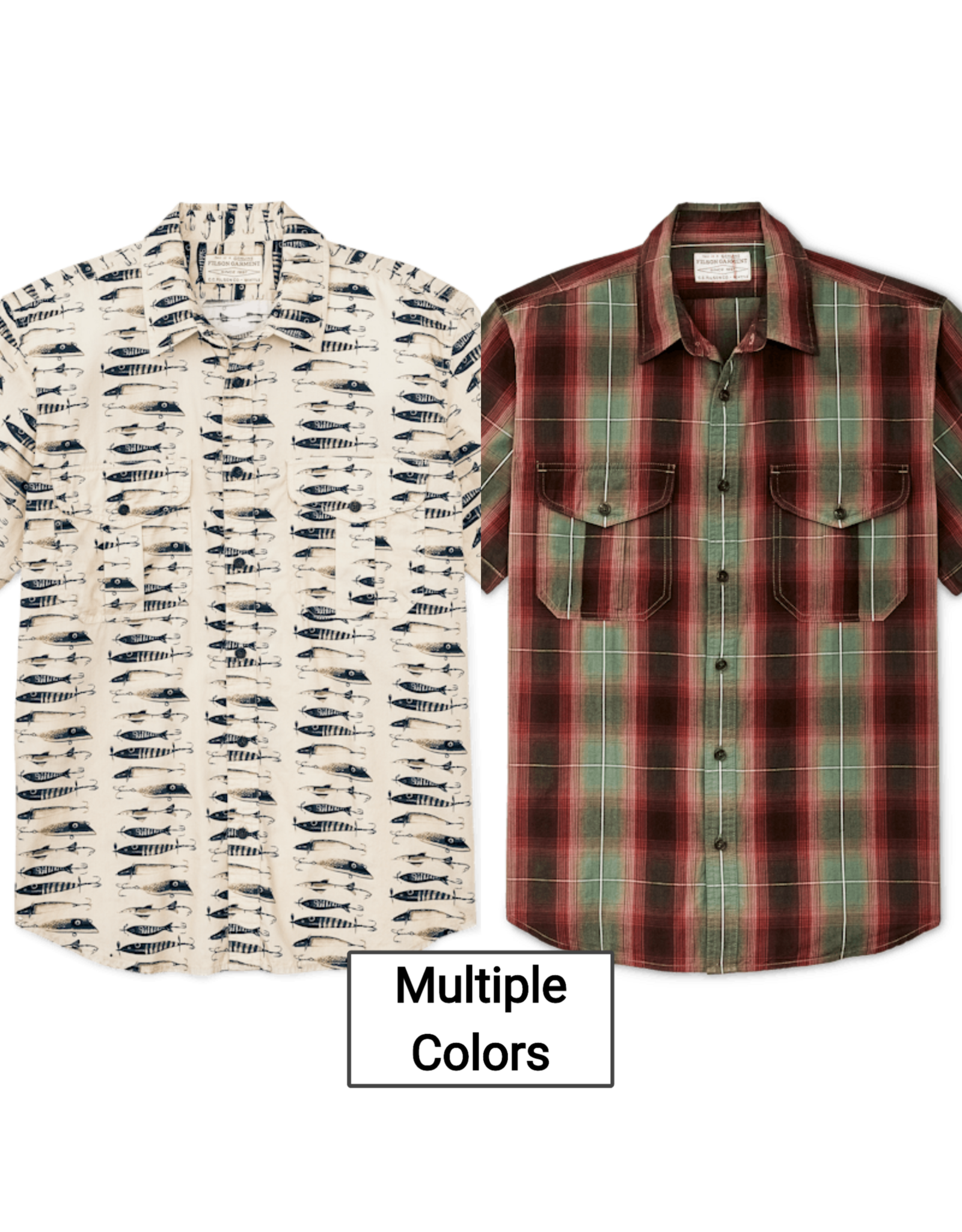 Filson Filson Short Sleeve Feather Cloth Shirt