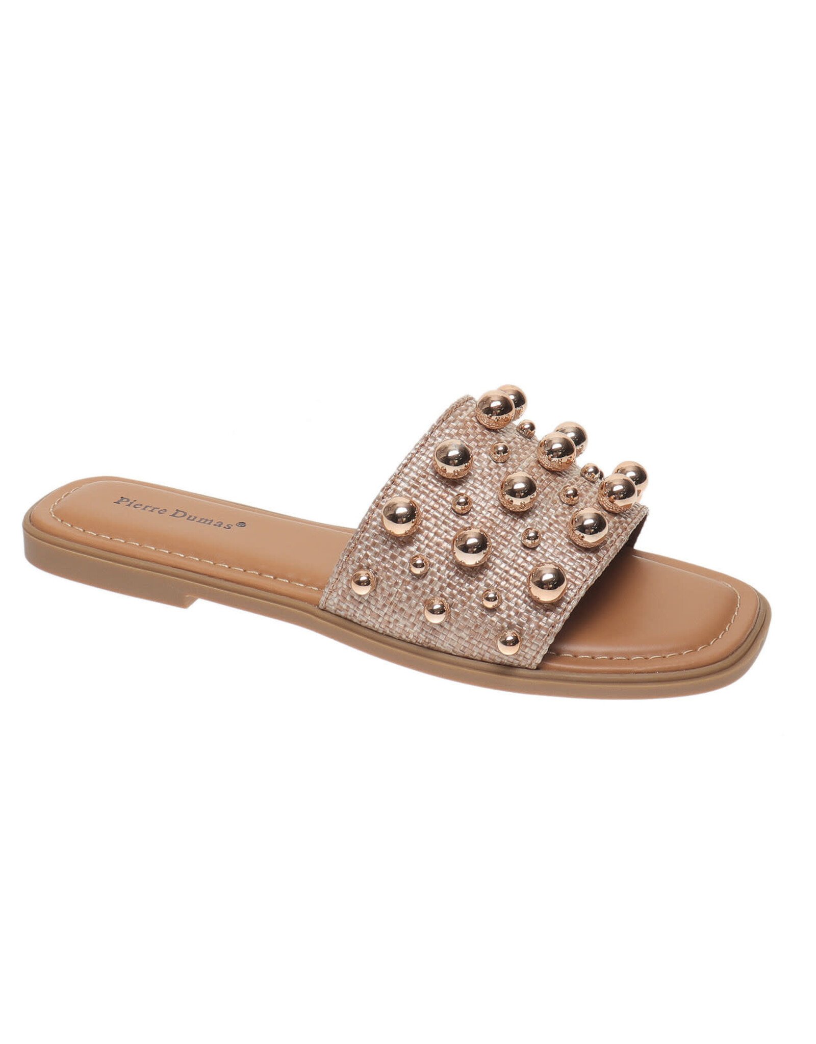 Pierre Dumas Empress Sandal New Tan