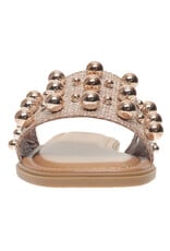 Pierre Dumas Empress Sandal New Tan