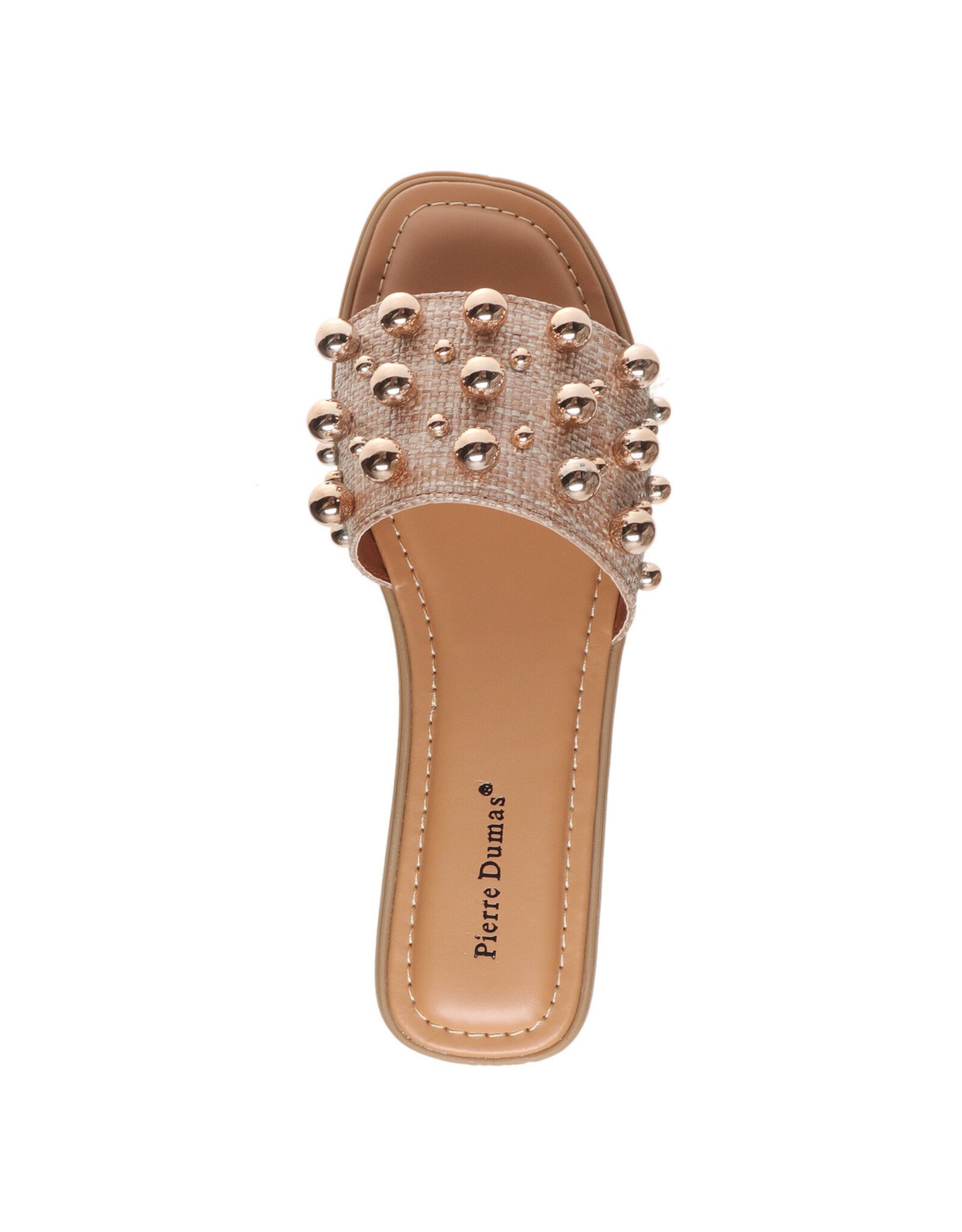 Pierre Dumas Empress Sandal New Tan