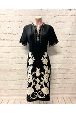 Johnny Was Johnny Was Henley Midi Dress Henrik