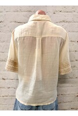 Johnny Was Johnny Was Short Kimono Sleeve Shirt Randal