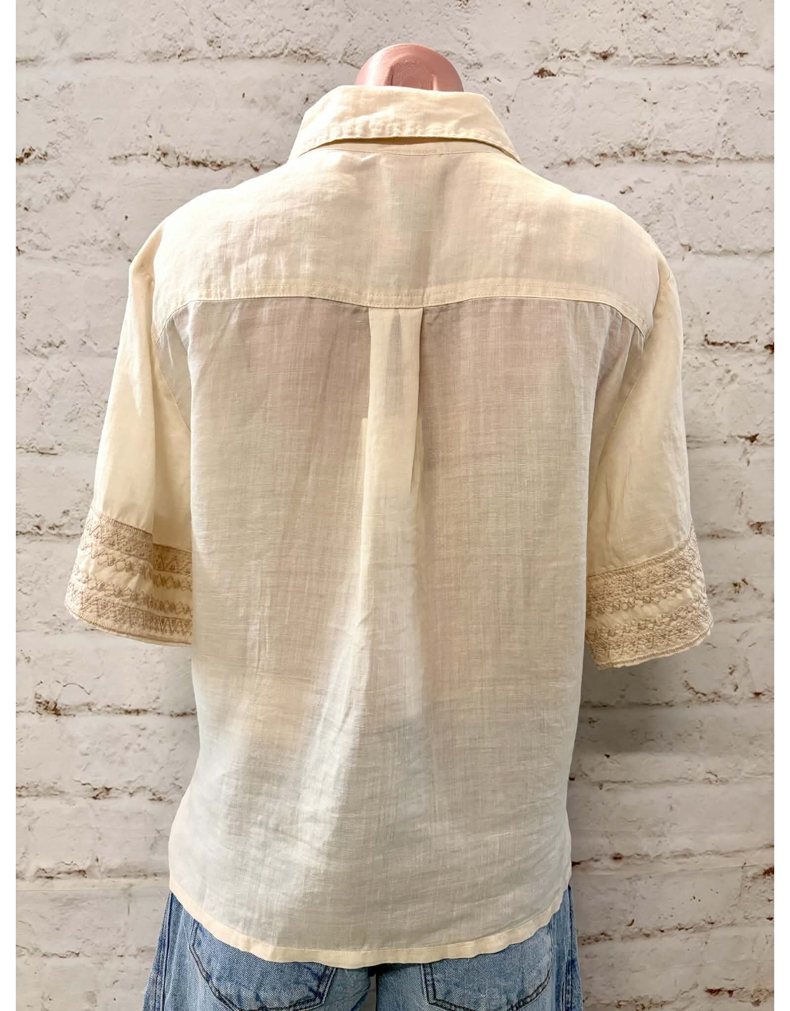 Johnny Was Johnny Was Short Kimono Sleeve Shirt Randal