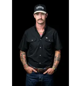 Ferrell CORE Black Short Sleeve Snap Shirt