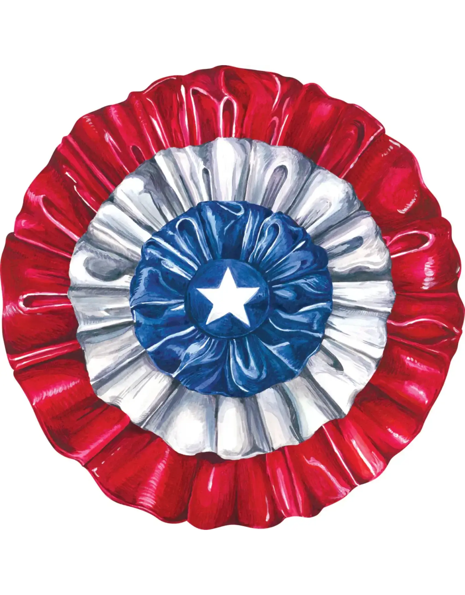 Hester & Cook Die Cut Star Spangled Placemat