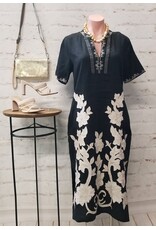 Johnny Was Johnny Was Henley Midi Dress Henrik