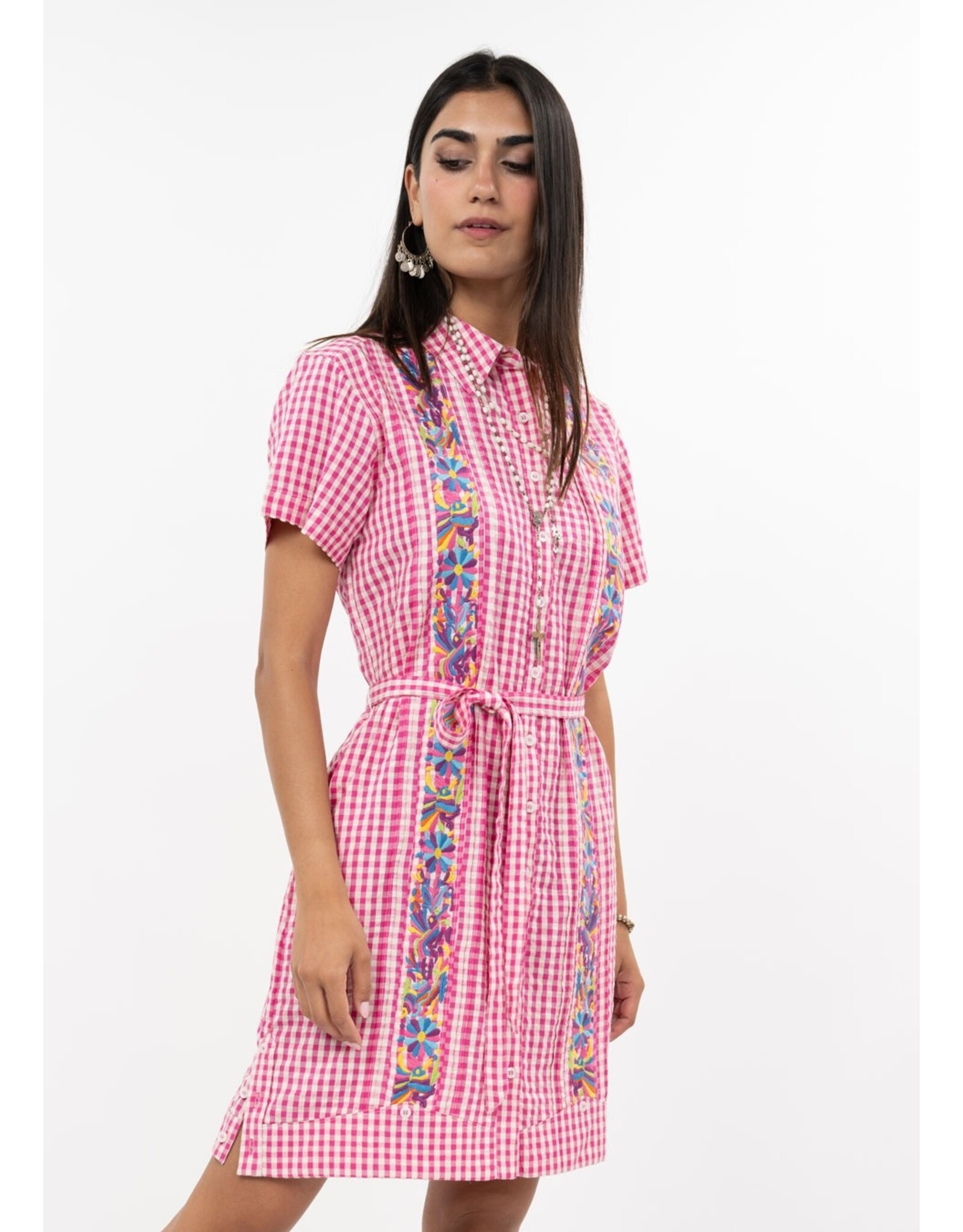 Sister Mary Sister Mary Dominga Dress Pink Check