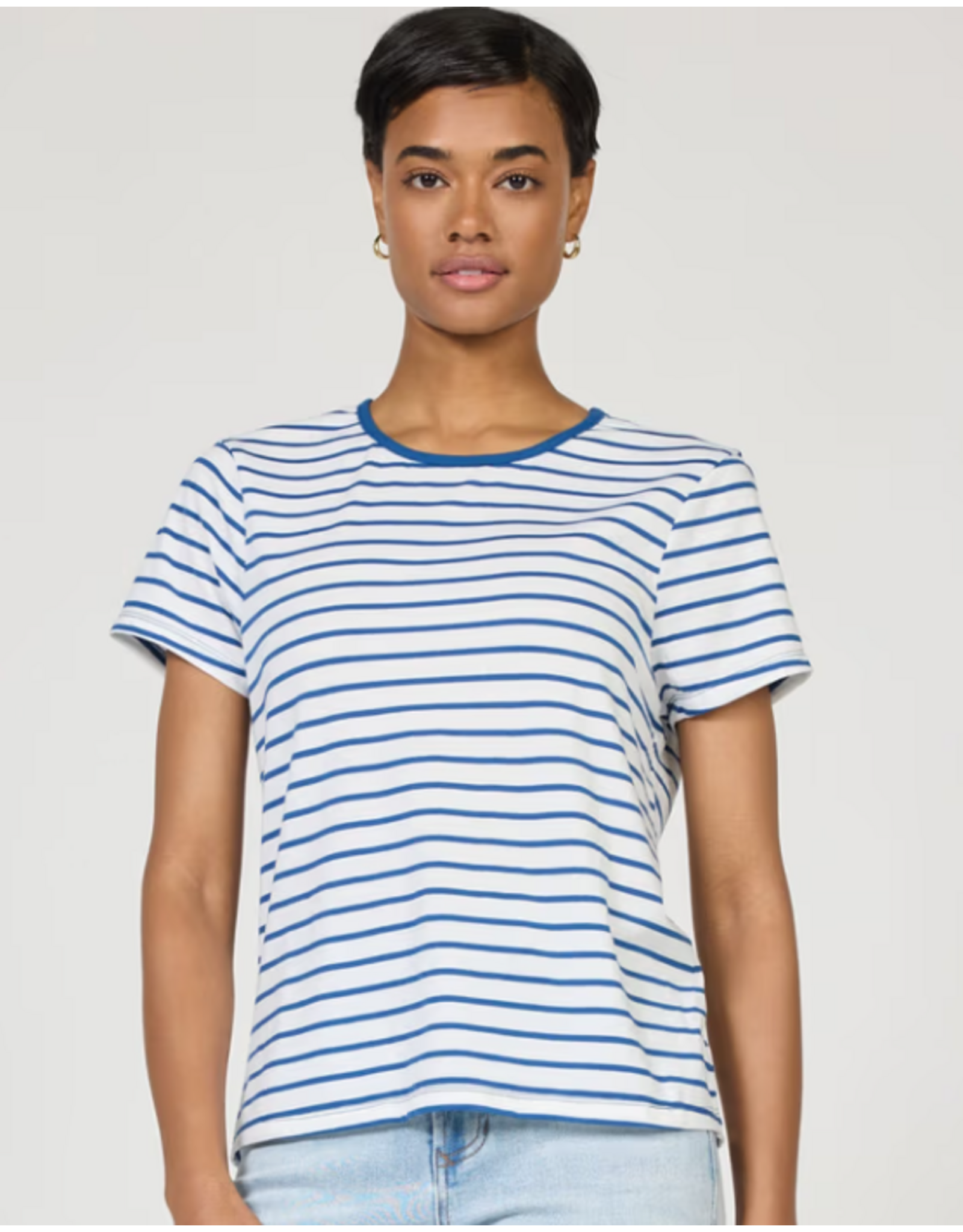 Dear John Denim Dear John Unity Short Sleeve Top Riviera Stripe