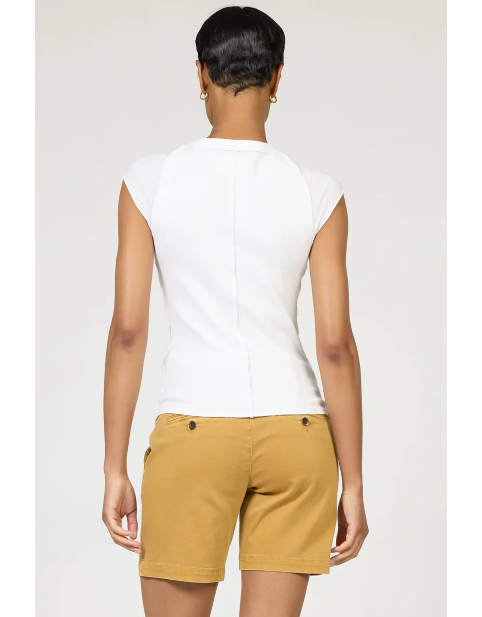 Dear John Denim Dear John Kiyomi Reverse Seam Raglan Tee White