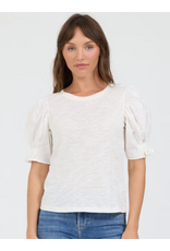 Dear John Denim Dear John Kyle Short Sleeve Top Off White