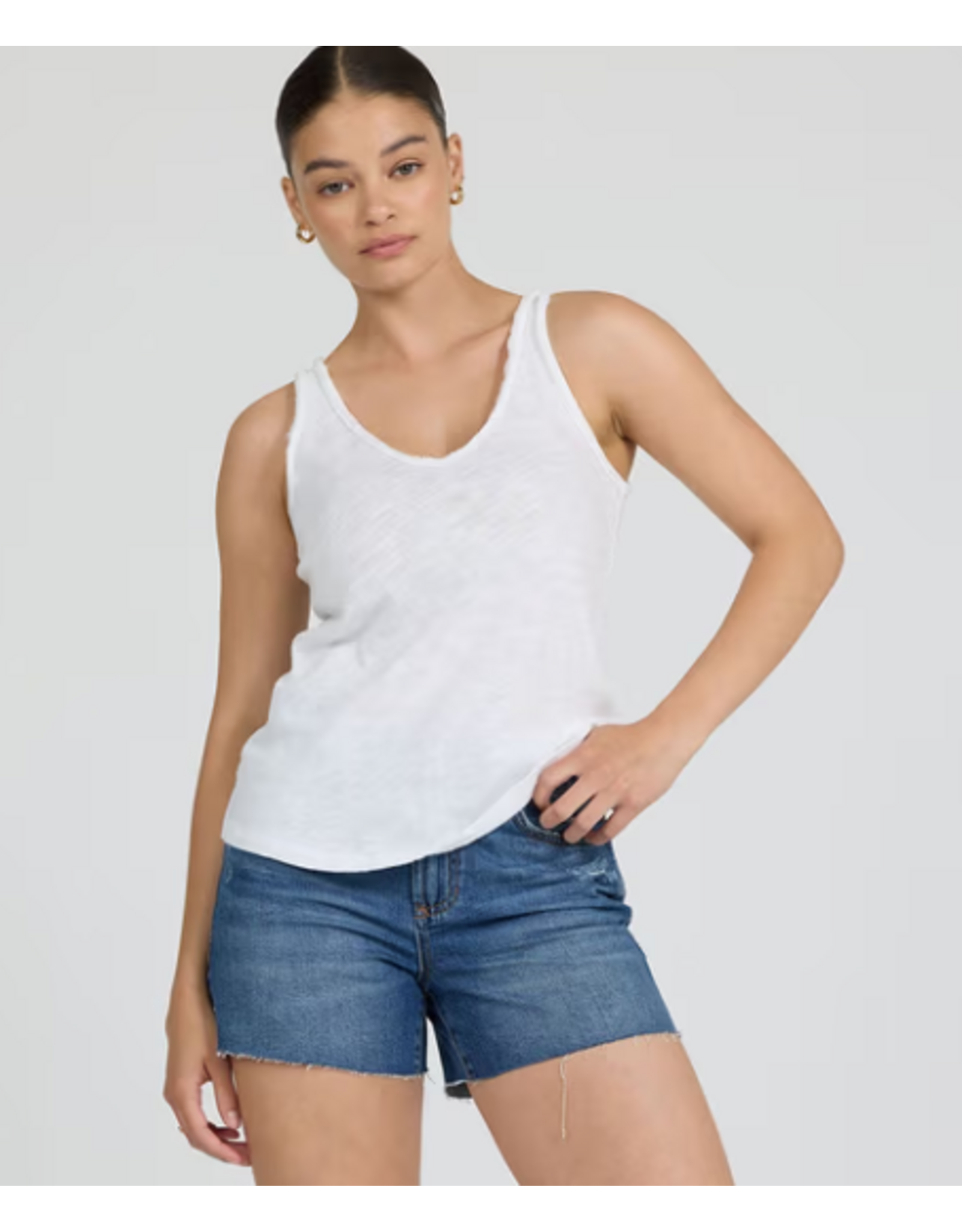 Dear John Denim Dear John Sirena Tank White