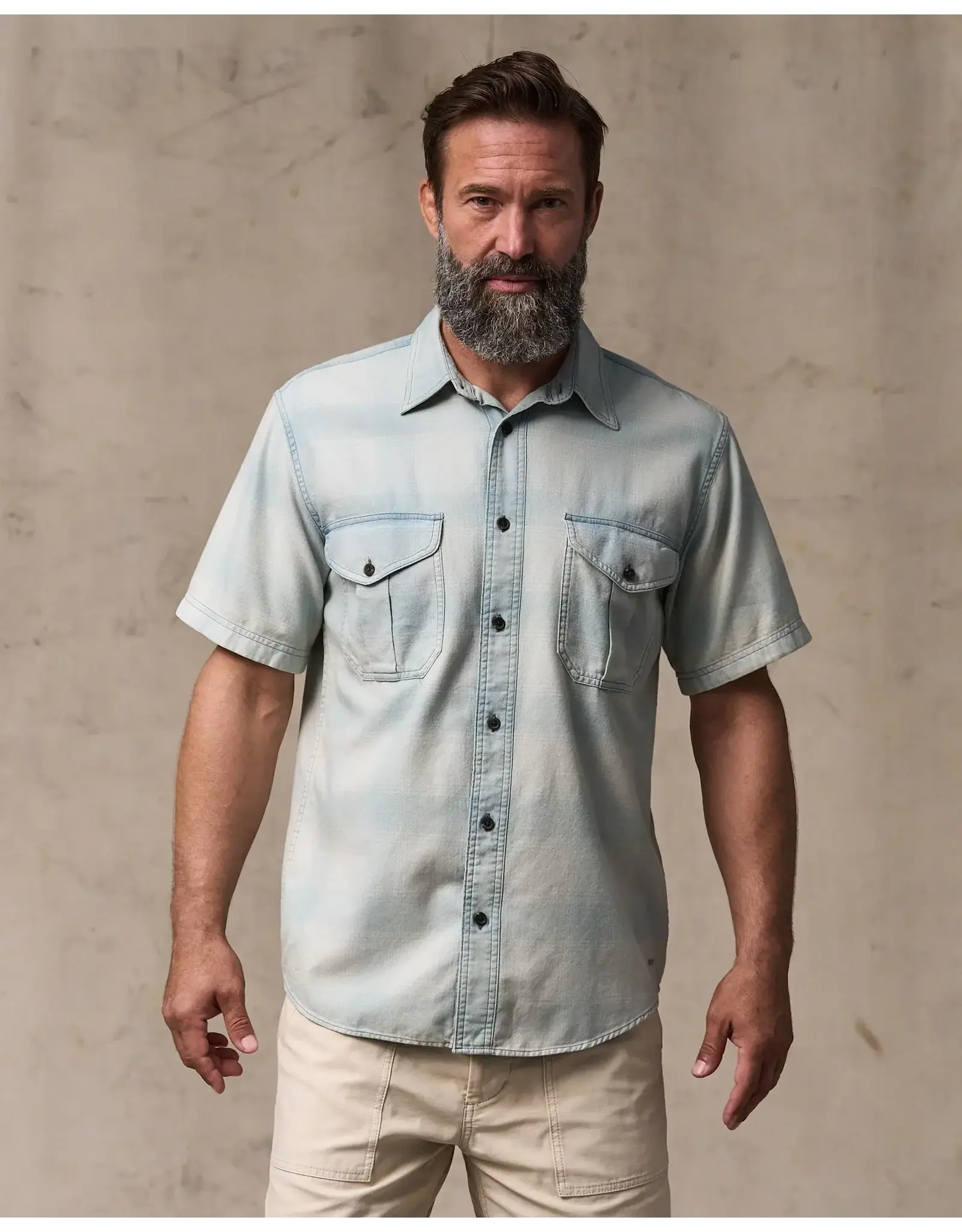 Filson Filson Short Sleeve Lightweight Alaskan Guide Shirt Indigo Plaid