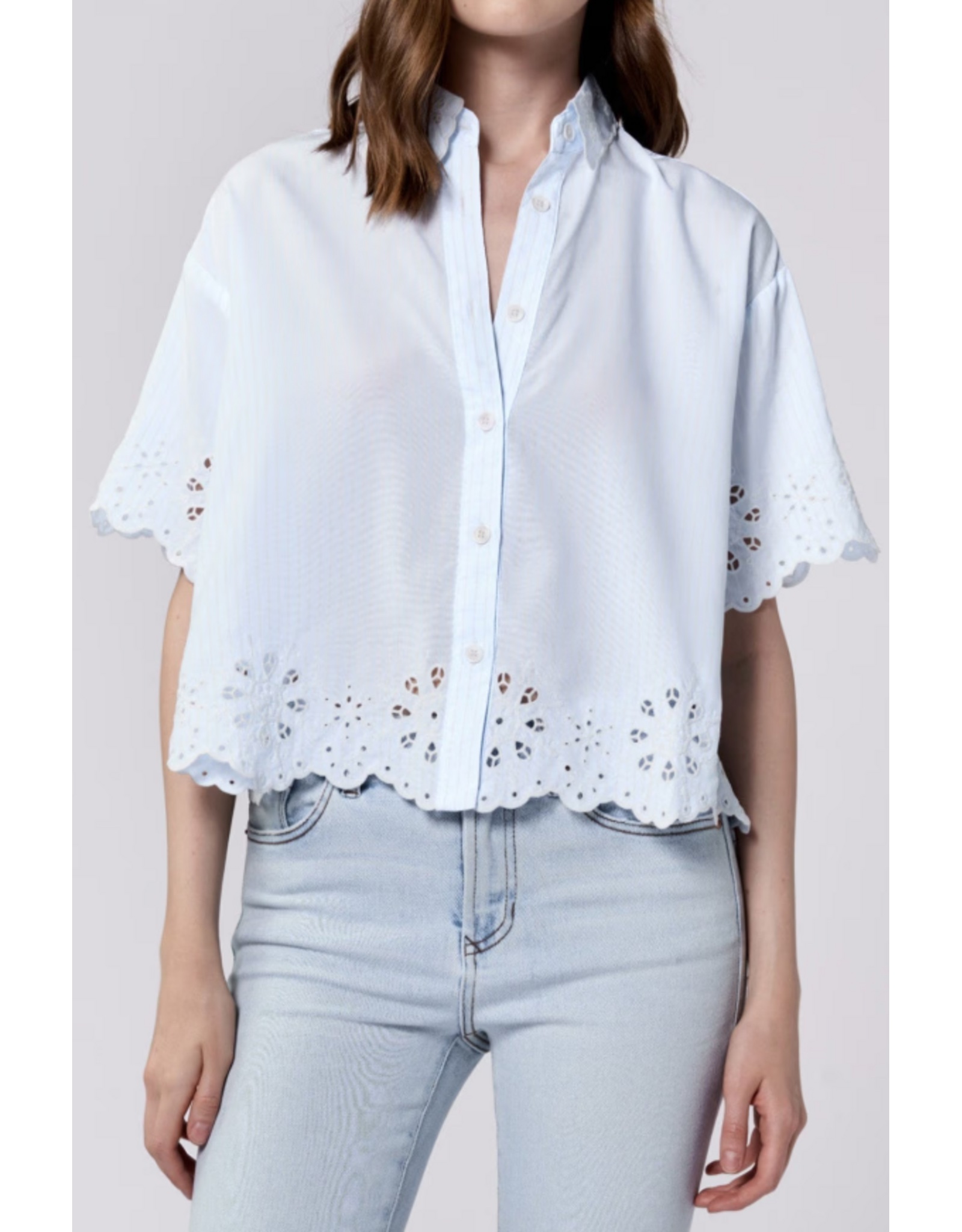 Dear John Denim Dear John Ansel Cut Out Top Skyway