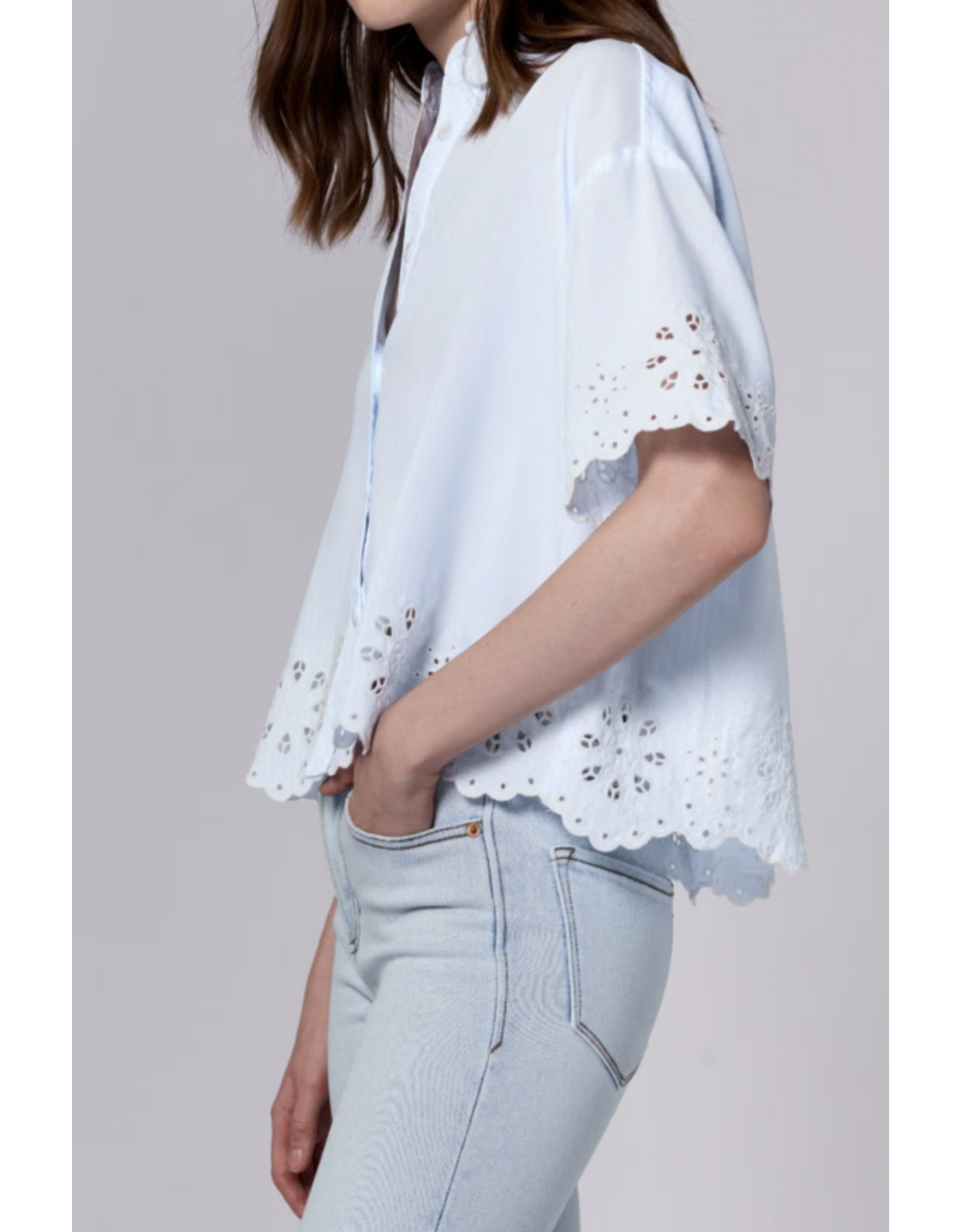 Dear John Denim Dear John Ansel Cut Out Top Skyway